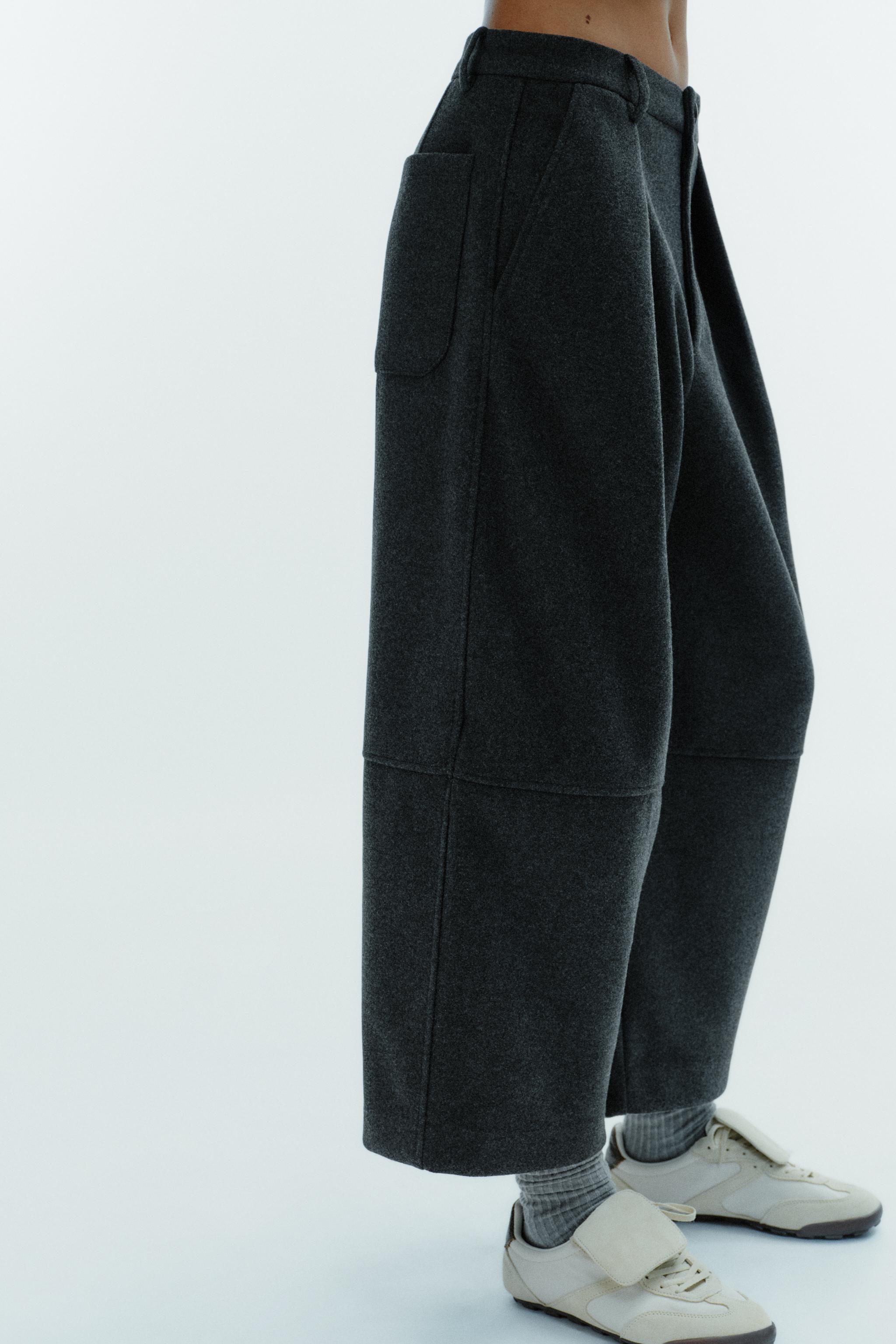 PANTALON BALLON À PLIS